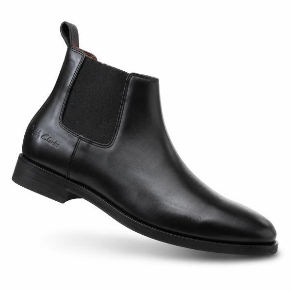 Pierre Cardin Premium Leather Chelsea Boot for Men – Black & Brown