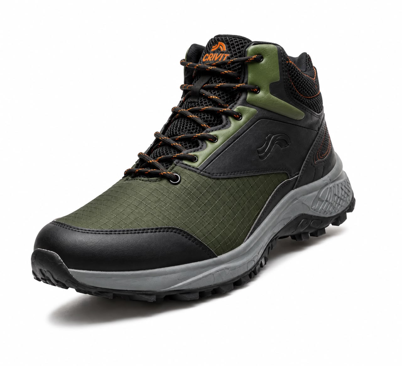 Crivit Men's Hiking & Trekking Boots  Olive